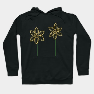 Daffodil sketch Hoodie